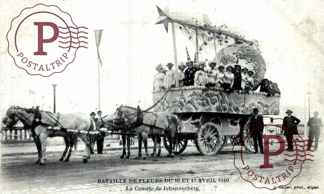 ALGER - BATAILLE DE FLEURS - COMETE DE JOHANNESBERG - AVRIL 1910.jpg
